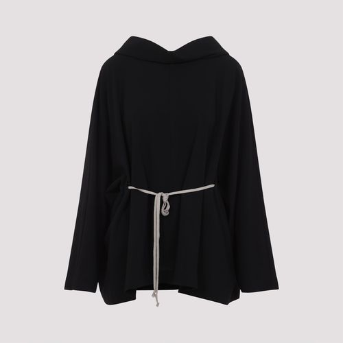 Rick Owens Hooded Tunic Mini Dress - Rick Owens - Modalova