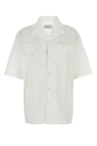 Marine Serre White Cotton Shirt - Marine Serre - Modalova