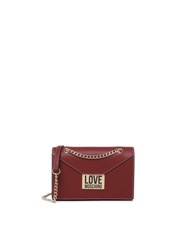 Letter Pochette Shoulder Bag - Love Moschino - Modalova