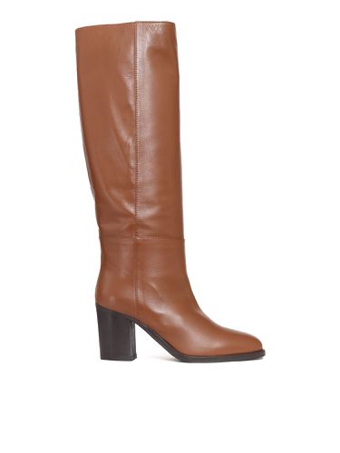 Via Roma 15 Brown High Boots - Via Roma 15 - Modalova