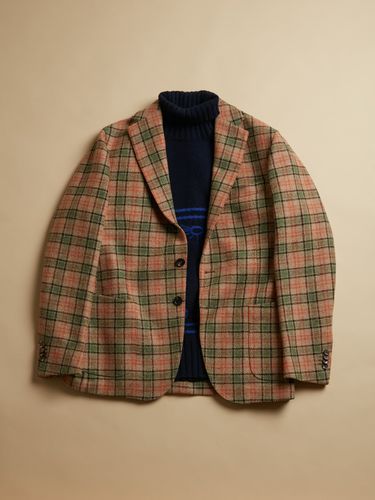 Aarthur 3 Buttons Checked Jacket - doppiaa - Modalova