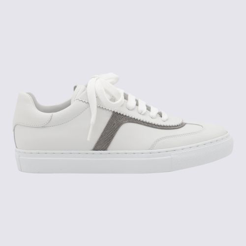 Leather Sneakers - Brunello Cucinelli - Modalova