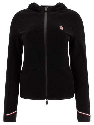 Hooded Fleece Jacket - Moncler Grenoble - Modalova