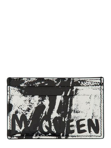 Leather Card Holder - Alexander McQueen - Modalova