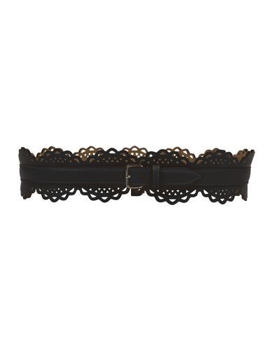 Alaia Black Perforated Leather Belt - Alaia - Modalova
