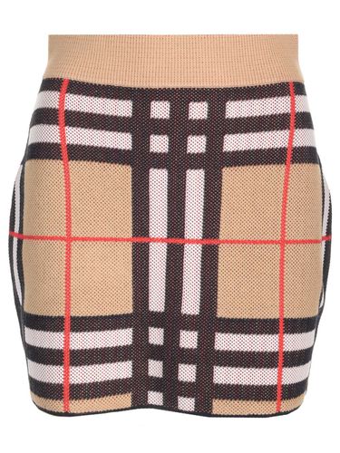 Burberry Check Miniskirt - Burberry - Modalova