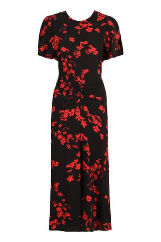 Printed Crepe Dress - Victoria Beckham - Modalova