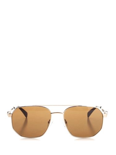 Sunglasses With Orange Lenses - Alexander McQueen - Modalova