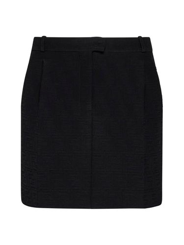 Fendi Ff Jacquard Mini Skirt - Fendi - Modalova