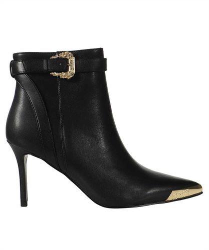 Leather Ankle Boots - Versace Jeans Couture - Modalova
