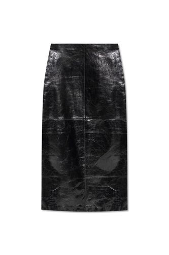 SportMax Leather Midi Skirt - SportMax - Modalova