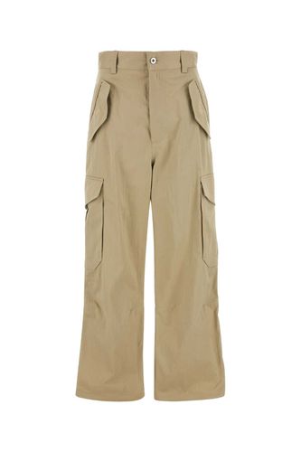 Beige Cotton Blend Cargo Pant - Bottega Veneta - Modalova