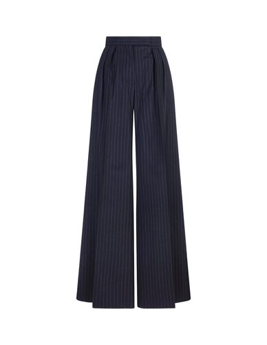 Navy Bue Bacca1234 Trousers - Max Mara - Modalova