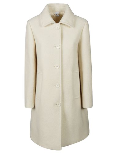 Aspesi 5 Button Straight Coat - Aspesi - Modalova