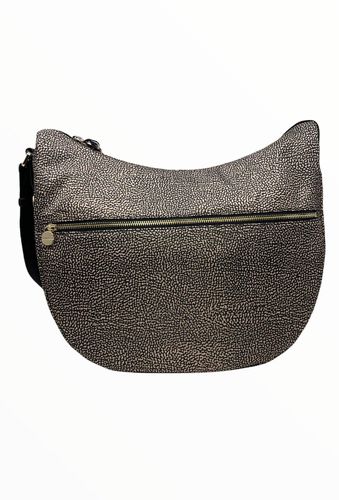 Zipped Medium Shoulder Bag - Borbonese - Modalova