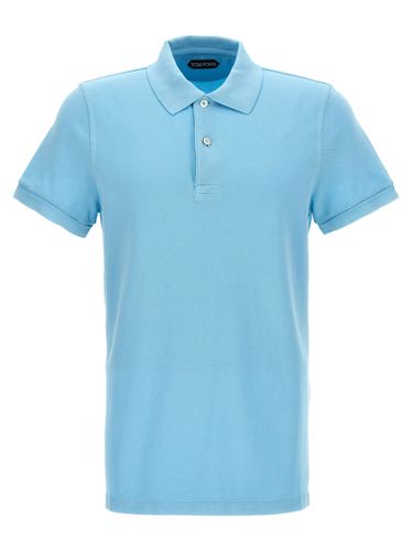 Tom Ford Piquet Cotton Polo Shirt - Tom Ford - Modalova