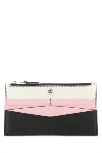 Multicolor Leather Pouch - Alexander McQueen - Modalova