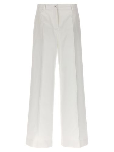 Flared Gabardine Pants - Dolce & Gabbana - Modalova