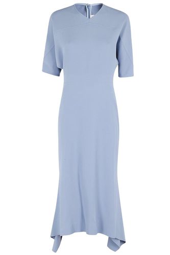 Folded Flared Midi Dress - Victoria Beckham - Modalova