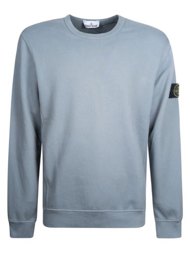 Stone Island Logo Tag Sweatshirt - Stone Island - Modalova