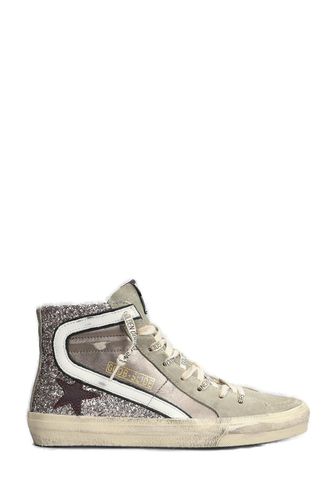 Slide Sequin-embellished Sneakers - Golden Goose - Modalova