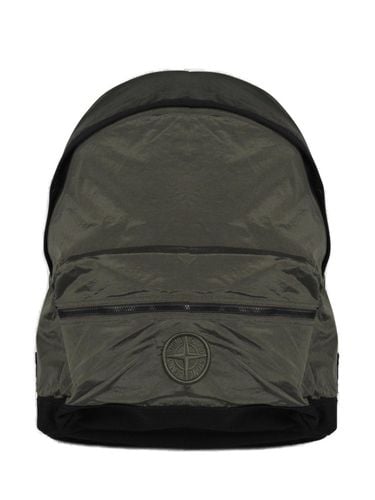 Compass-motif Zipped Backpack - Stone Island - Modalova