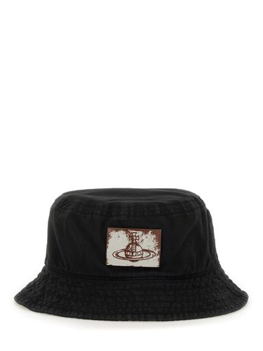 Bucket Hat With Logo - Vivienne Westwood - Modalova