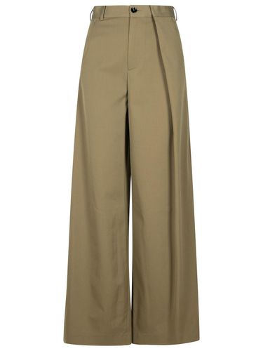 Polyester Blend Trousers - MM6 Maison Margiela - Modalova