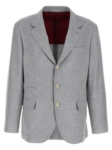 Single-breasted Blazer - Brunello Cucinelli - Modalova