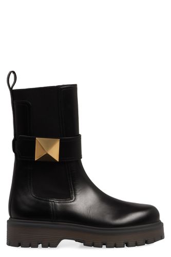 One Stud Leather Chelsea Boots - Valentino Garavani - Modalova