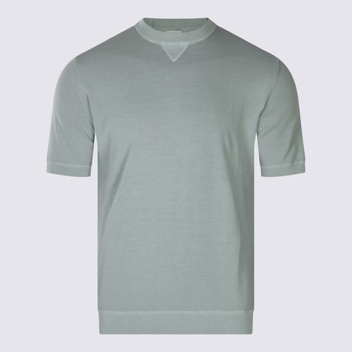 Eleventy Grey Cotton T-shirt - Eleventy - Modalova