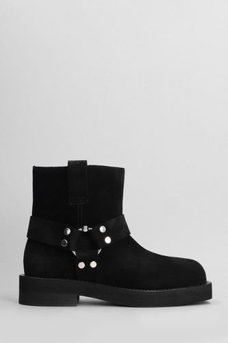 Steve 020 Low Heels Ankle Boots In Suede - 3JUIN - Modalova