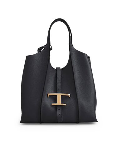 Timeless Shopping Bag In Leather Mini - Tod's - Modalova