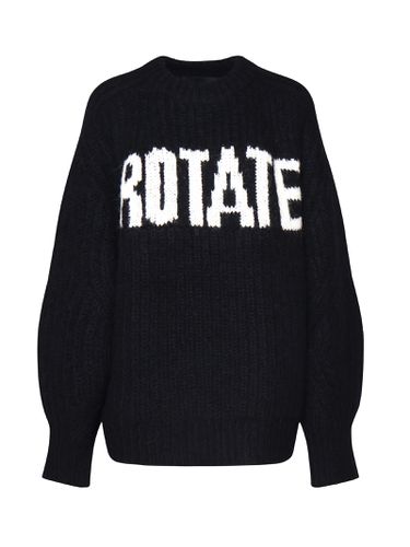 Knitted Logo Sweatshirt - Rotate by Birger Christensen - Modalova