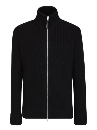 Knitted Cardigan With Zip - Maison Margiela - Modalova