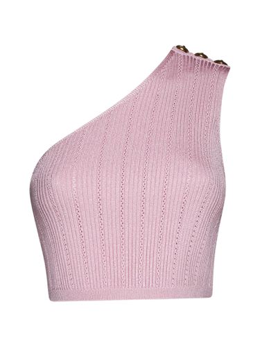 Balmain Asymmetric Knit Top - Balmain - Modalova