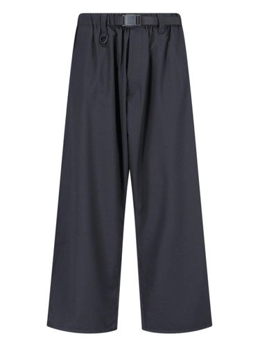 Y-3 Logo-printed Belted Trousers - Y-3 - Modalova