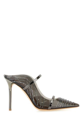 Embellished Leather And Rubber Maureen Mules - Malone Souliers - Modalova