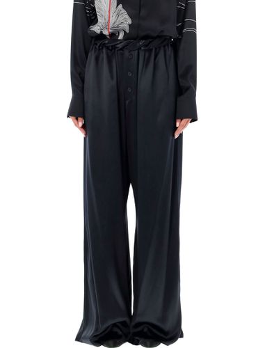 Ferragamo Satin Pijama Pants - Ferragamo - Modalova