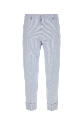 Embroidered Stretch Cotton Pant - PT Torino - Modalova