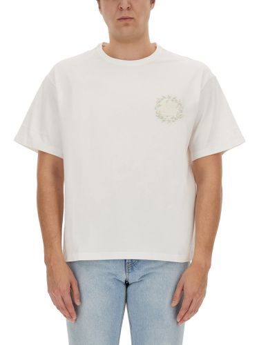 Etro Logo Embroidery T-shirt - Etro - Modalova