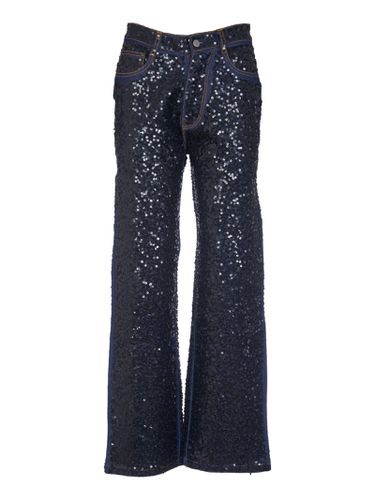 Parosh Guff Paillettes Jeans - Parosh - Modalova