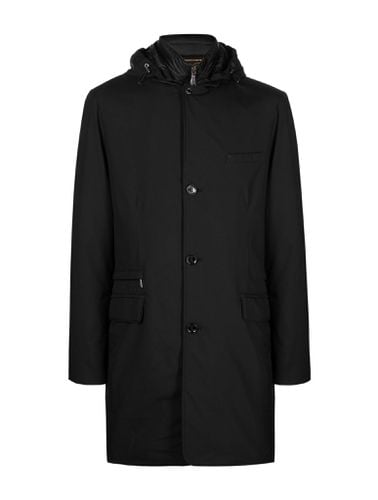 Moorer Button-up Hooded Coat - Moorer - Modalova