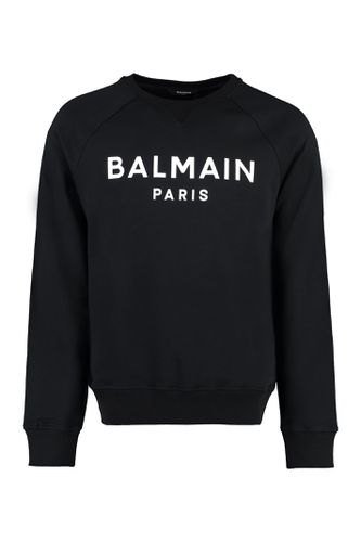 Balmain Cotton Crew-neck Sweatshirt - Balmain - Modalova