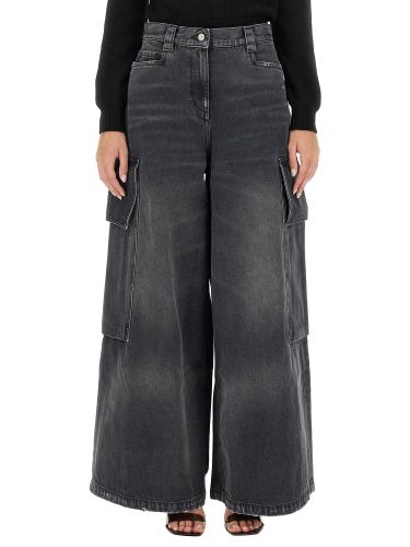 Palm Angels Wide Parachute Jeans - Palm Angels - Modalova