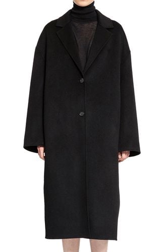 Broad Double-breasted Midi Coat - Totême - Modalova