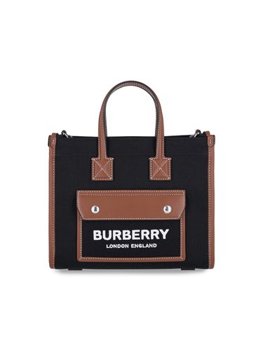 Burberry freya Mini Shopping Bag - Burberry - Modalova