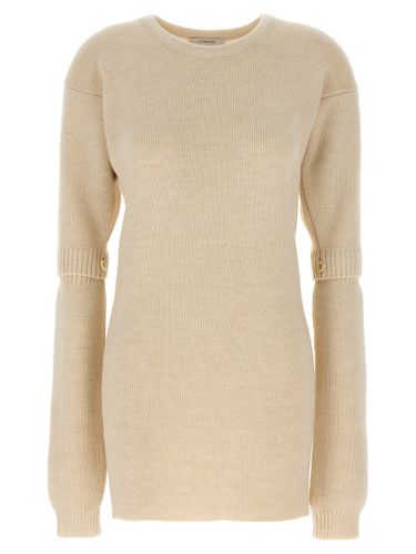 Knitted Dress With Removable Sleeves - Lemaire - Modalova