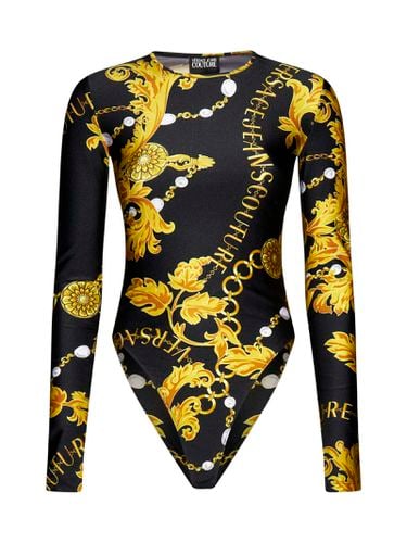 Baroque-print Bodysuit - Versace Jeans Couture - Modalova