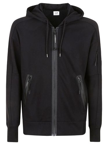 C. P. Company Diagonal Raised Fleece Hooded Sweatshirt - C.P. Company - Modalova